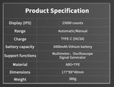 ZOYI ZT-703S Two-Channel Oscilloscope, Multifunction Signal Generator, 3-in-1 High-Precision Electrician Tool