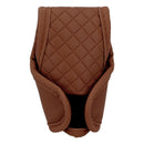 1 funda de cuero sintético para palanca de cambios de coche, protector de pomo de cambio, accesorios interiores de automóvil.