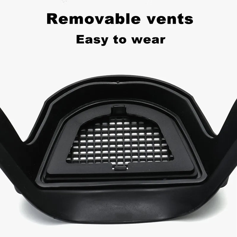 Máscara de protección laboral, protector facial transparente, protector facial transparente, pantalla protectora facial, accesorios de cocina, gadgets