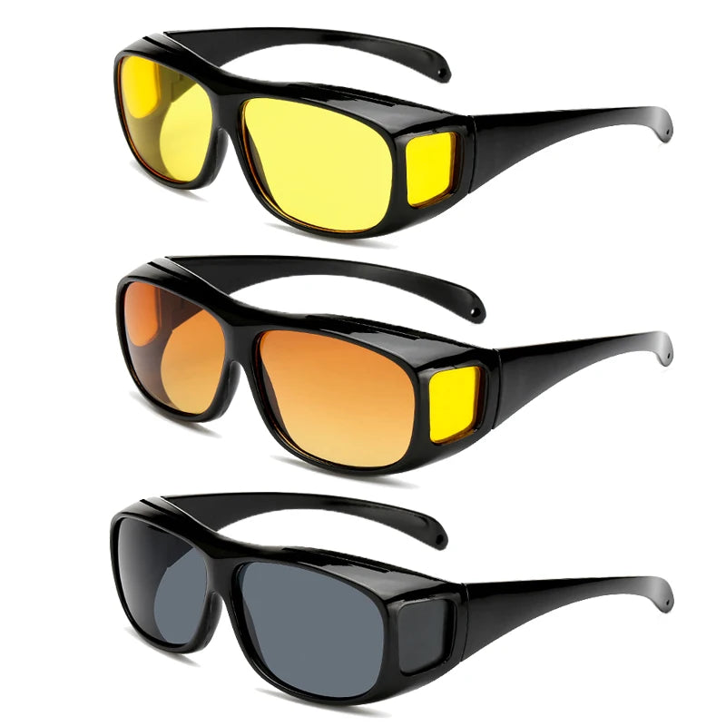 Car Night Vision Driving Glasses Anti-Glare Motorcycle Bicycle Driver Goggles UV Protection Sunglasses Eyewear Car Accessories