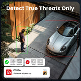 ZOSI C186A 4K 8MP/5MP Aurora Lux WiFi Camera True Full Color Night 2.4/5GHz WiFi AI Detection Outdoor HD CCTV Video Surveillance