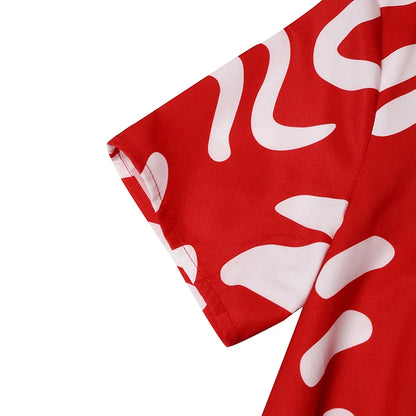 Plus Size 5XL VONDA Summer Women Dress 2024 Fashion Belted Maxi Long Party Dress Vintage Printed Sundress Casual Vestidos Robe