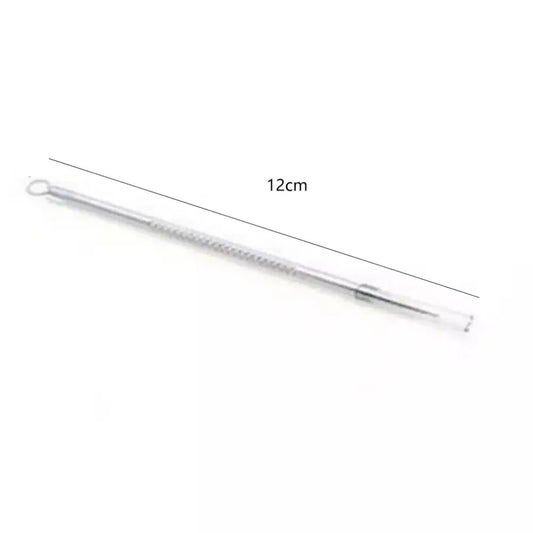 8cm/12cm Acne Needle Acne Remover Tool Blackhead Whitehead Remover Tool Facial Spot Pimple Remover Extractor Tool Skin Care Tool