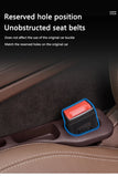 2pcs Car Seat Gap Filler Organizer Waterproof Car Seat Gap Plug Strip with 2 Grooves Seat Gap Storage Auto Interior Accessories