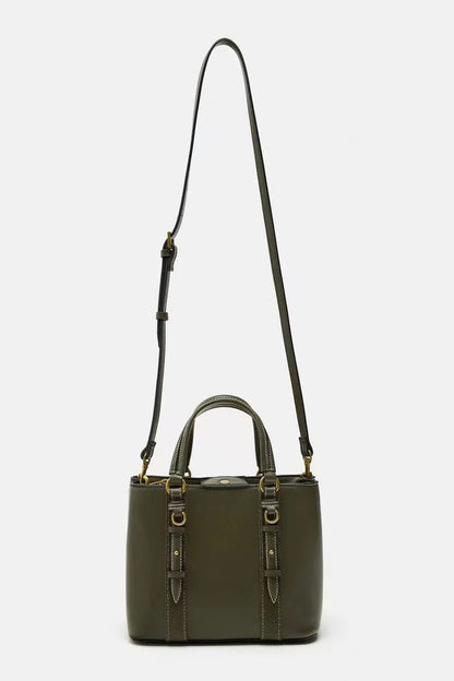 Bolso de diseñador de lujo para mujer, de piel sintética suave, tipo cubo, de alta calidad, tipo bandolera