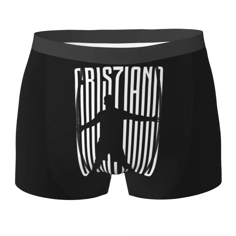 Boxer Underpants Shorts CR7 Cristiano Ronaldo Panties Men Ventilate Underwear for Homme Man Boyfriend Gift