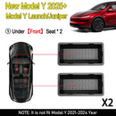 For Tesla New Model Y 2025 Launch Juniper Seat Storage Box Center Console Organizer Bins Front Rear Tray Trash Accessories