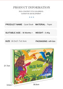 Montessori Busy Book for Kids Sticker Quiet Book Baby Early Educational Toy toddlers Matching Puzzles Game Learning Toys Gifts