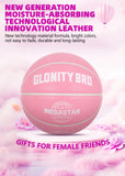 Women's Basketball Size 5, 6, 7 Pink Official Competition Children's Basketball Indoor Outdoor Standard Ball PU Non-slip Wear-resistant