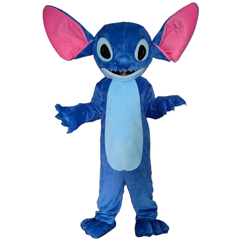 Disney Mickey Minnie Mouse Mascot Costume Anime Cartoon Character Cosplay Clothes Stitch Winnie Bear Party Halloween Adult Gift