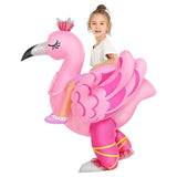 Adult Rooster Inflatable Costume Funny Unicorn Elk Animals Inflatable Suit Halloween Carnival Half Body Blow Up Suit for Cosplay