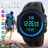 Electronic Watch For Mens Military Sports Watches Luminous Multifunction LED Digital Wristwatch for man kids Boy Student Teen