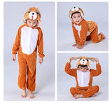 Chinese Zodiac Performance Costumes Children's Animal Performance Costumes for Children's Day Kindergarten Tiger Rabbit Monkey Dog