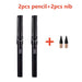 2pcs black