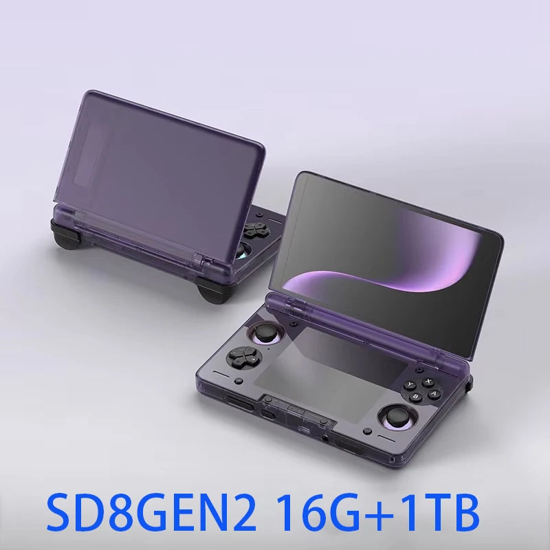 AYN Thor 6'' OLED Dual Screen Gaming Handheld Qualcomm Snapdragon CPU Android13 6000mAh Battery Hall Stick Game Console