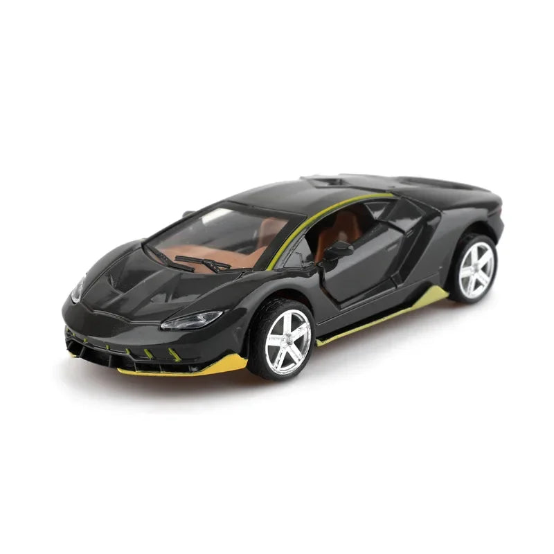 Simulated alloy car model Lamborghini Huracán, children's toy car model