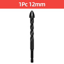 Cross Hex Drill Bit Set For Concrete Porcelain Tile Glass Metal Professional Multifunction Drill Bits Kit Tools Carbide Drills