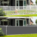 Waterproof Privacy Fence Screen Fence Covering Privacy with Grommets UV Protection Fencing Shade Cover for Outdoor Yard Backyard