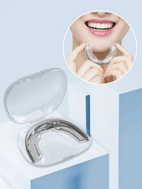 Anti-snoring Mouth and Apnea Guard Device, Silicone Mouthguard, Bruxism Tray, Sleeping Aid, Beauty and Health Care, Snore Braces 