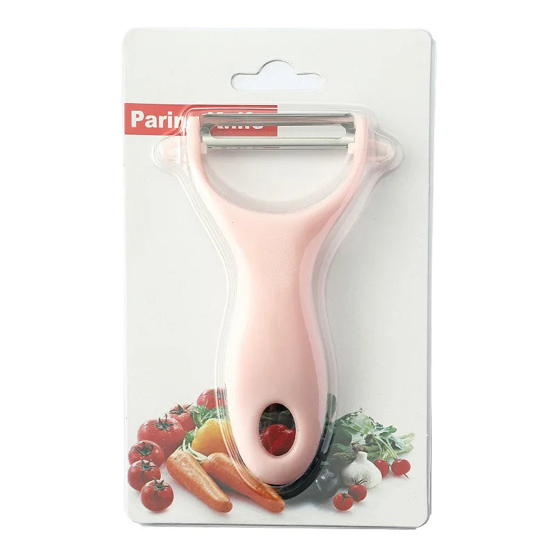 Nordic PP Handle Stainless Steel Peeling Knife Household Potato and Vegetable Peeler Kitchen Kitchenware