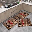 Felpudo moderno para cocina, entrada, pasillo, dormitorio, sala de estar, decoración, balcón, baño, antideslizante, largo 