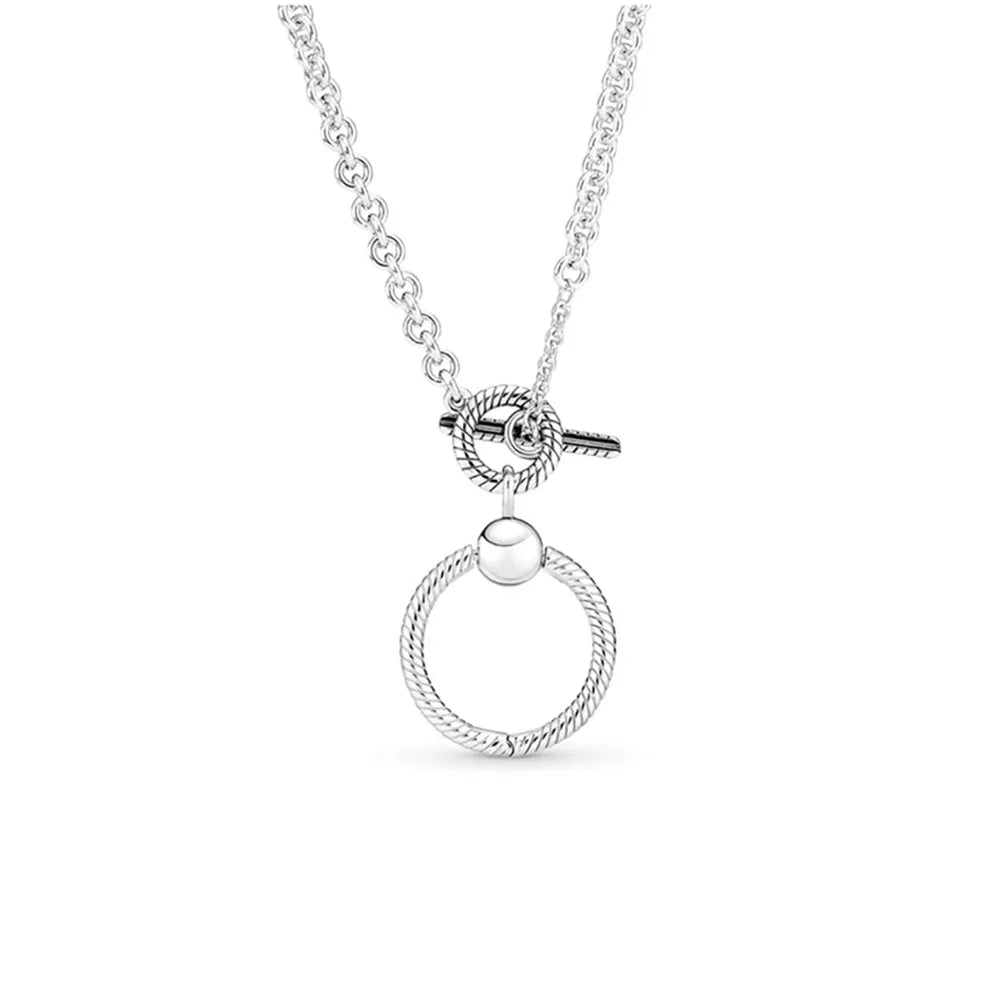 Novo amor coração zircão pingente colar original pandora diy feminino chaveiro jóias decoração pulseira acessórios charme contas
