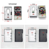 Black Silver Luggage Password Lock Anti Theft Replacement Travel Bag Key Lock Lock Catch Security Tool Suitcase Lock Buckle