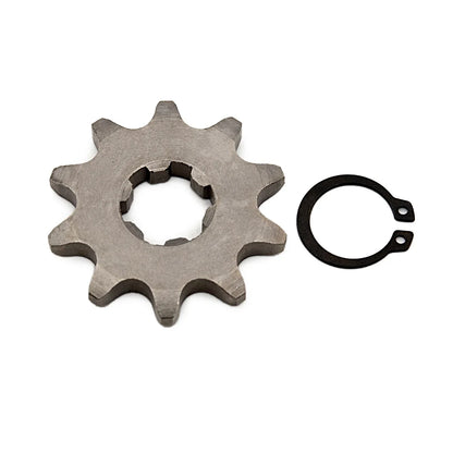 Roda dentada do motor dianteiro para Pit Dirt Bike, Acessórios de substituição, 420, 10, 12, 13, 14, 15, 16, 17, 18, 19 Dente, 17mm, 70cc, 110cc, 125cc
