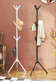 Floor Standing Clothes Rack Tree Branch Shape Multi Hook Mobile and Convenient Coat Rack for Home Living Room Clothing Storage