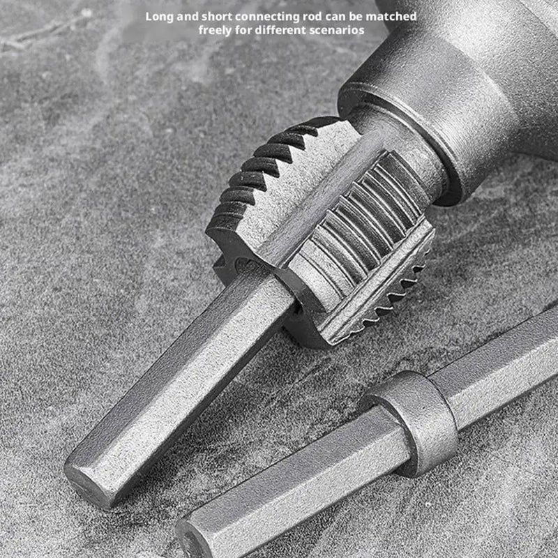 DN15 DN20 Pipe Threading Tool Hex Shank Die Internal External Threads 1/2&3/4 Water Pipes PPR PVC MPP Manganese Steel Detachable