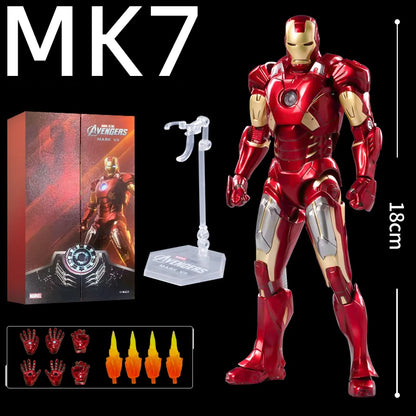 Figura de acción de Iron Man Legends, Mk42, War Machine, MK1, MK2, MK3, MK4, MK5, MK6, MK7, Avengers Spider-Man, Infinity War, ZD Original 