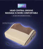 Almohada masajeadora eléctrica para cuello 2024, multifuncional, para la salud del cuello y la relajación.