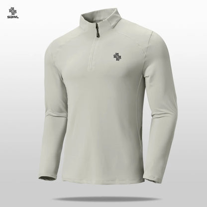 SBWL Men's high quality cycling hiking outdoor sports long sleeve T-shirt leisure speed dry running fitness sports clothing Tops