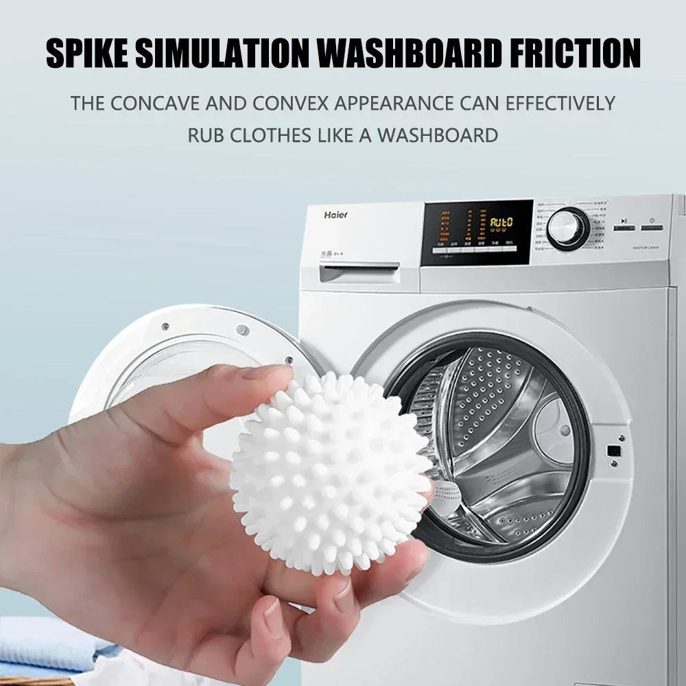 1/3PCS Magic Laundry Balls Reusable PVC Solid Cleaning Ball Household Cleaning Washing Machine Accessories Clothes Softener