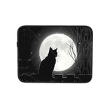 Black Cat Laptop Bag Tablet Notebook Case For Hp Dell Lenovo Computer For Macbook Air Pro Retina 10-17 Sleeve