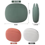 Portable Silicone Earphone Bag Key Data Cable Protection Case Mini Storage Box Multifunctional USB Cord Organizer Washable