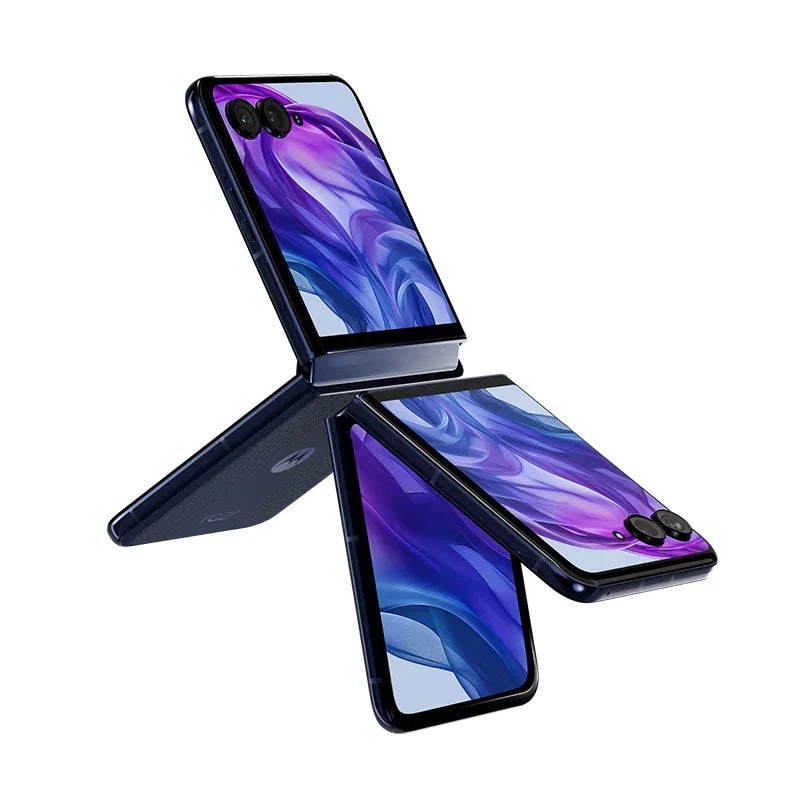 Motorola Moto Razr 50 Ultra 5G Foldable Phone Flip 6.9inch pOLED Display Snapdragon 8s Gen3 Wireless Charging Taiwan Version
