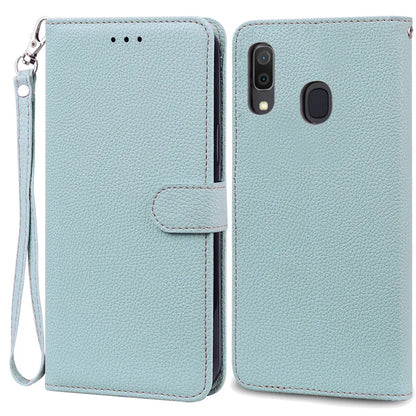 Funda A30 A30s para Samsung Galaxy A30S, funda para Samsung A30, funda A30 A30 A305F, funda de cuero tipo cartera con tapa para Samsung A30s.