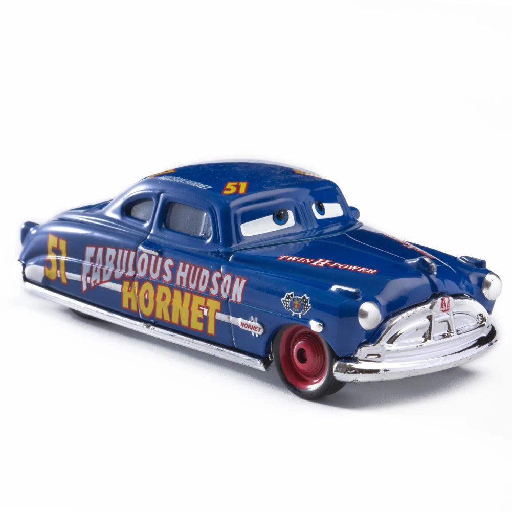 Disney Pixar Cars Lightning McQueen Alloy Metal Mater Model Car 1:55 Diecast Jackson Storm Vehicle Toy Car Kids Birthday Gift