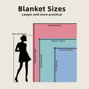 Bape S.L. B-Benfica Thermal Blankets Free Shipping Bedspread for the Bedroom Denim Tears Hoodie Men Santoro Gorjuss Coroline