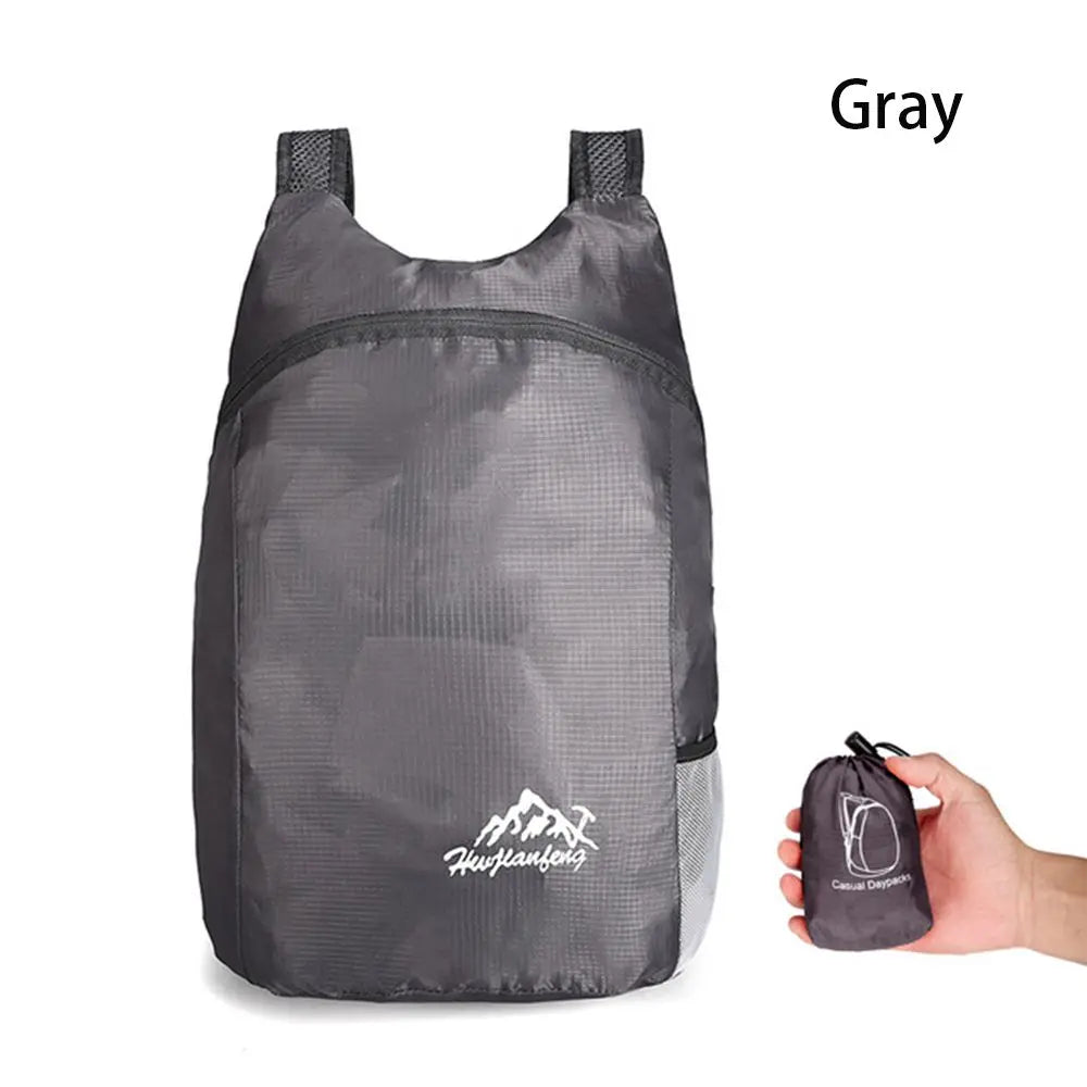 Outdoor Ultralight Nano Waterproof Lightweight Packable Backpack Folding Handy Bag Men Women Daypacks Travel Daypack