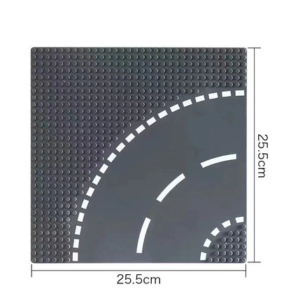 Placa base de 32 x 32, 16 x 32, 16 x 16 puntos, bloques de construcción, placa base de plástico para bricolaje, accesorios de ladrillo clásicos, juguete para niños
