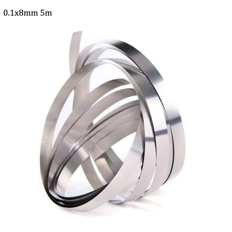1-10meter 1P-4P Nickel Strip For Li 18650 Battery Spot Welding Machine Welder Equipment Nickel Belt For Battery Packs