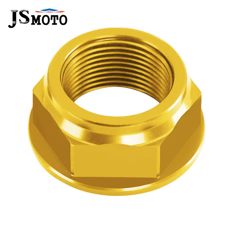 For Z650 Z750 Z800 Z900 ZX10R ER6N Rear Wheel Axle Sprocket Nut Screw Bolt Pad Motorcycle CNC Tuerca Rueda Posterior z650 z900