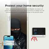 PGST 4G WiFi Alarm System Security Protection Tuya Alexa Smart Life Home Automation Motion Sensor Alarm Security System Kit Set
