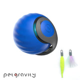 Pet Gravity Smart Dog Toy Ball Interactive Pet Toy Moving Ball Shell USB Automatic Jumping for Puppy Birthday Gift Cat Product 