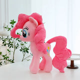 Juguetes Kawaii de My Little Pony de 30 cm, Pinkie Pie, Fluttershy, Twilight Sparkle, muñecos de peluche suaves, adornos, regalos de peluche para niños