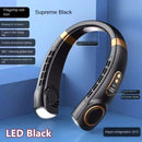 Xiaomi 8000mAh USB Hanging Neck Fan Portable Bladeless Mini Rechargeable Mute LED Digital Display Electric Air Cooler Handheld