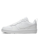 Nike Court Borough Low-Top Kids's Sneakers Couro Sintético Clássico Estilo Retro Antiderrapante Amortecedor Resistente ao Desgaste