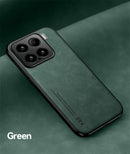 Funda For Xiaomi 15 5G Case Leather Car Magnetic Holder Phone Cover For Xiaomi 15 Pro Xiaomi15 Mi15 15Pro Soft TPU Protect Coque